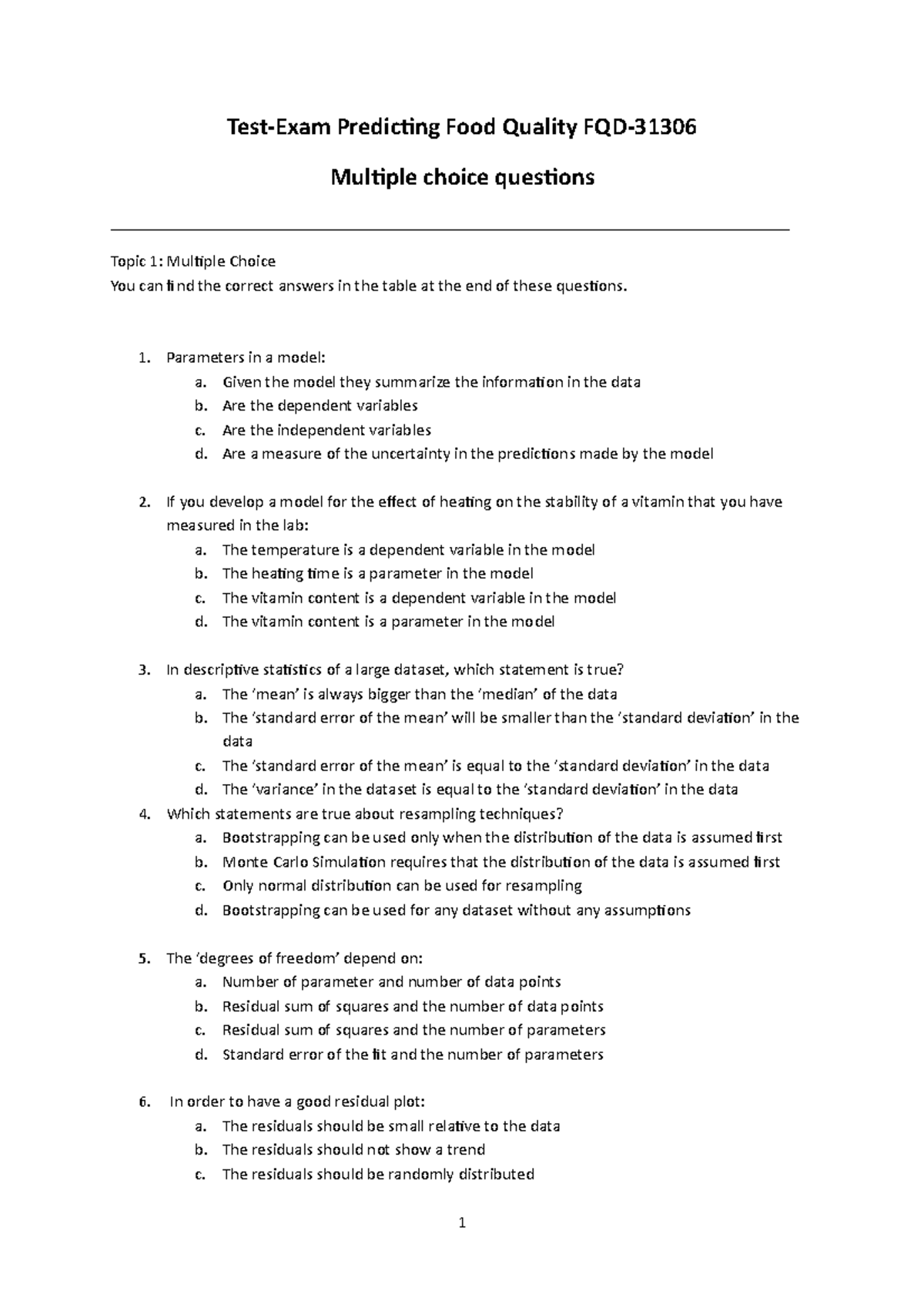 multiple-choice-questions-test-exam-test-exam-predicting-food-quality