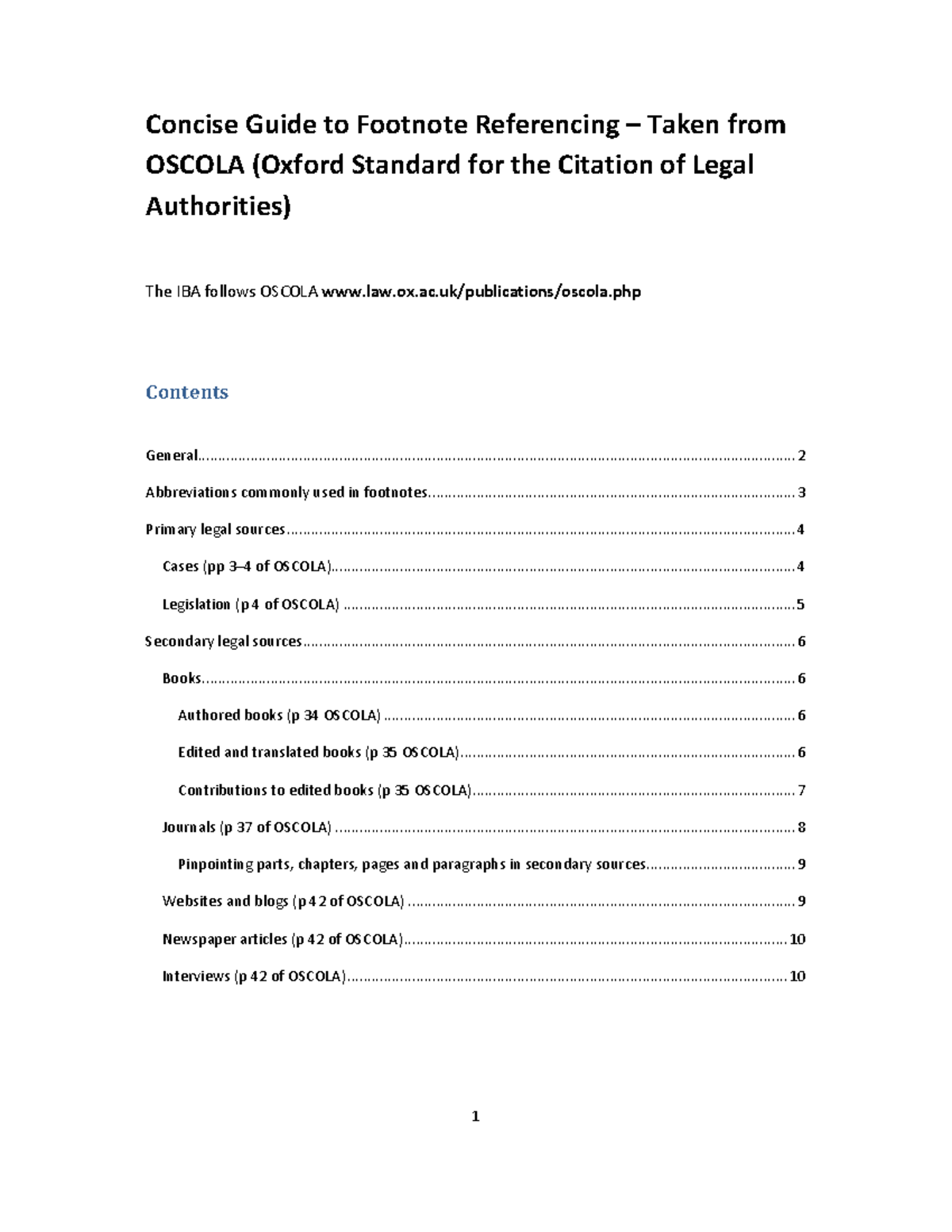 reference a dissertation oscola