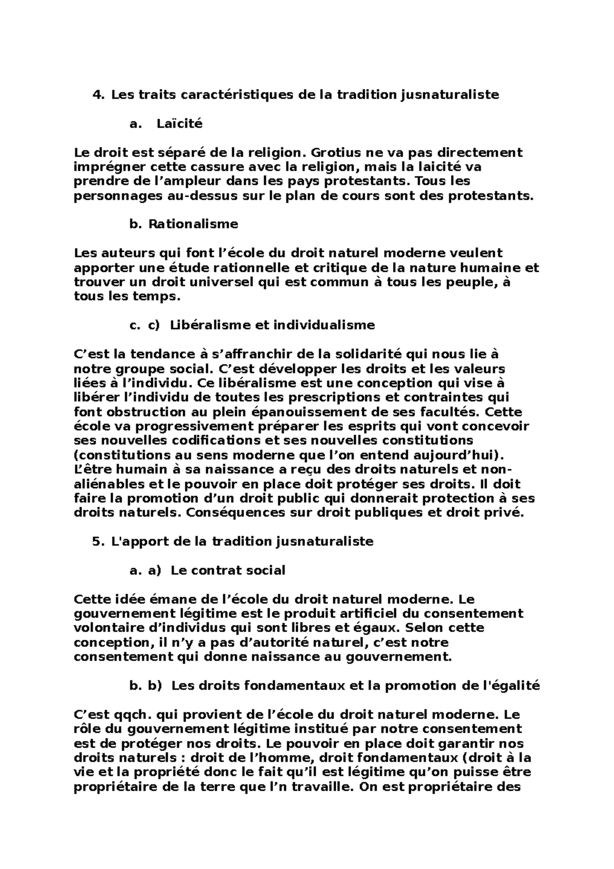 Histoire du droit - Notes de cours 1 à 10 - UniGE - Studocu