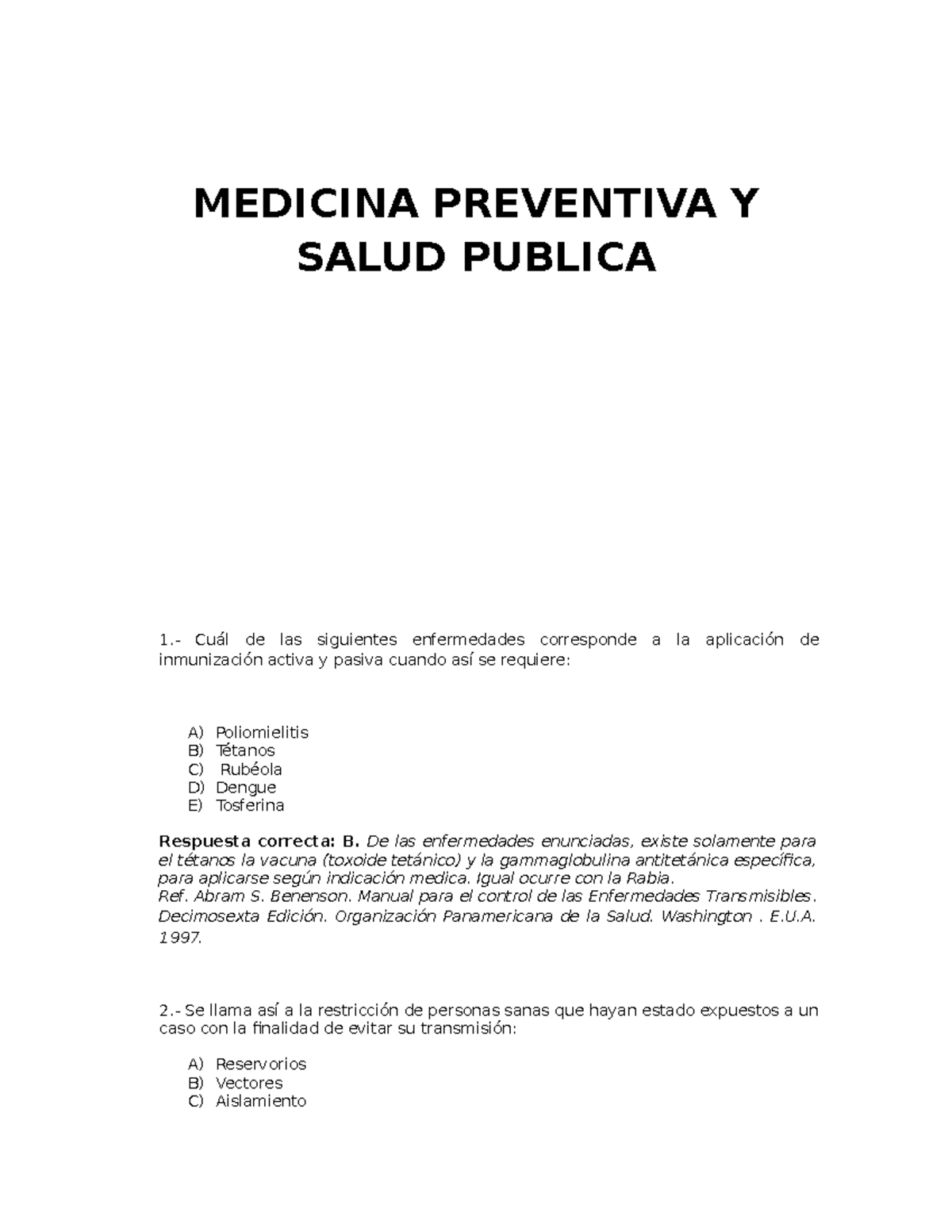 Examen 20 Noviembre 2016, Preguntas - MEDICINA PREVENTIVA Y SALUD ...