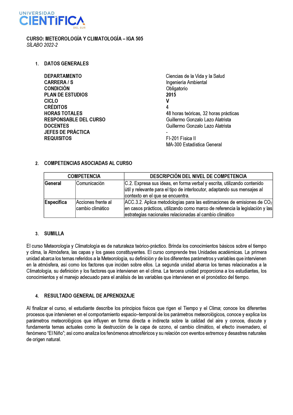 Meteorolog A Y Climatolog A Iga Curso Meteorolog A Y Climatolog A Iga S Labo