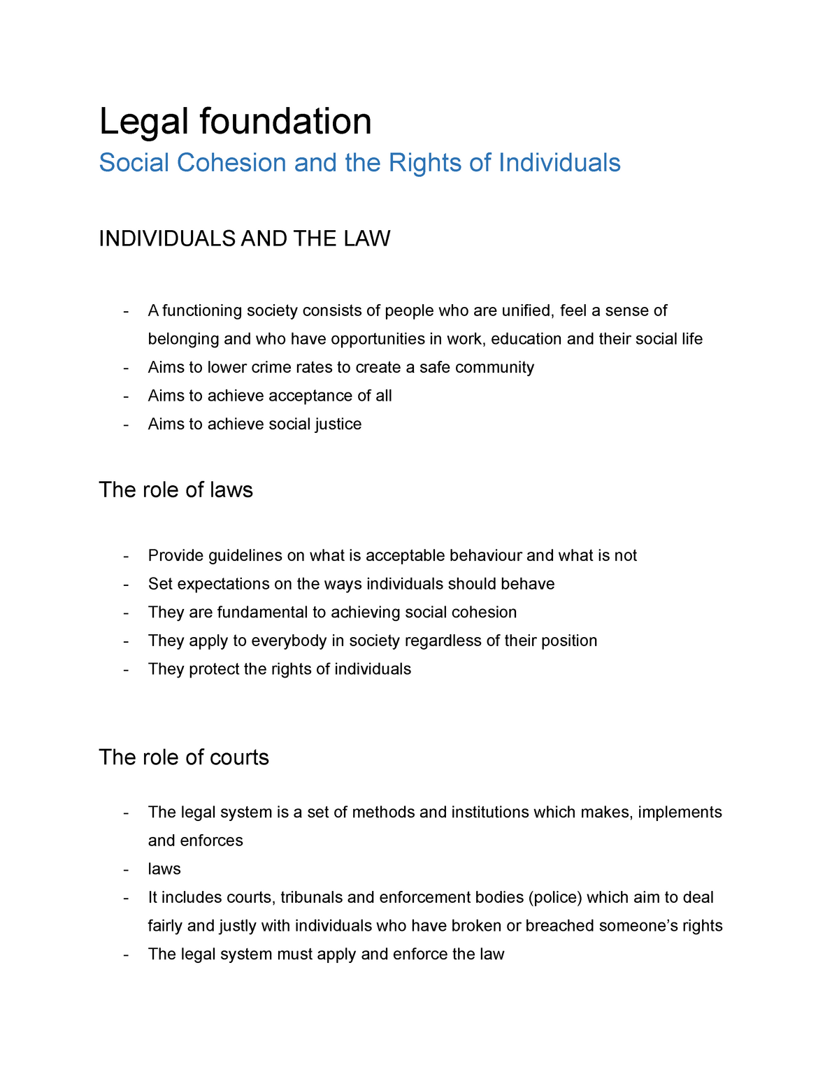 legal-studies-revision-legal-foundation-social-cohesion-and-the