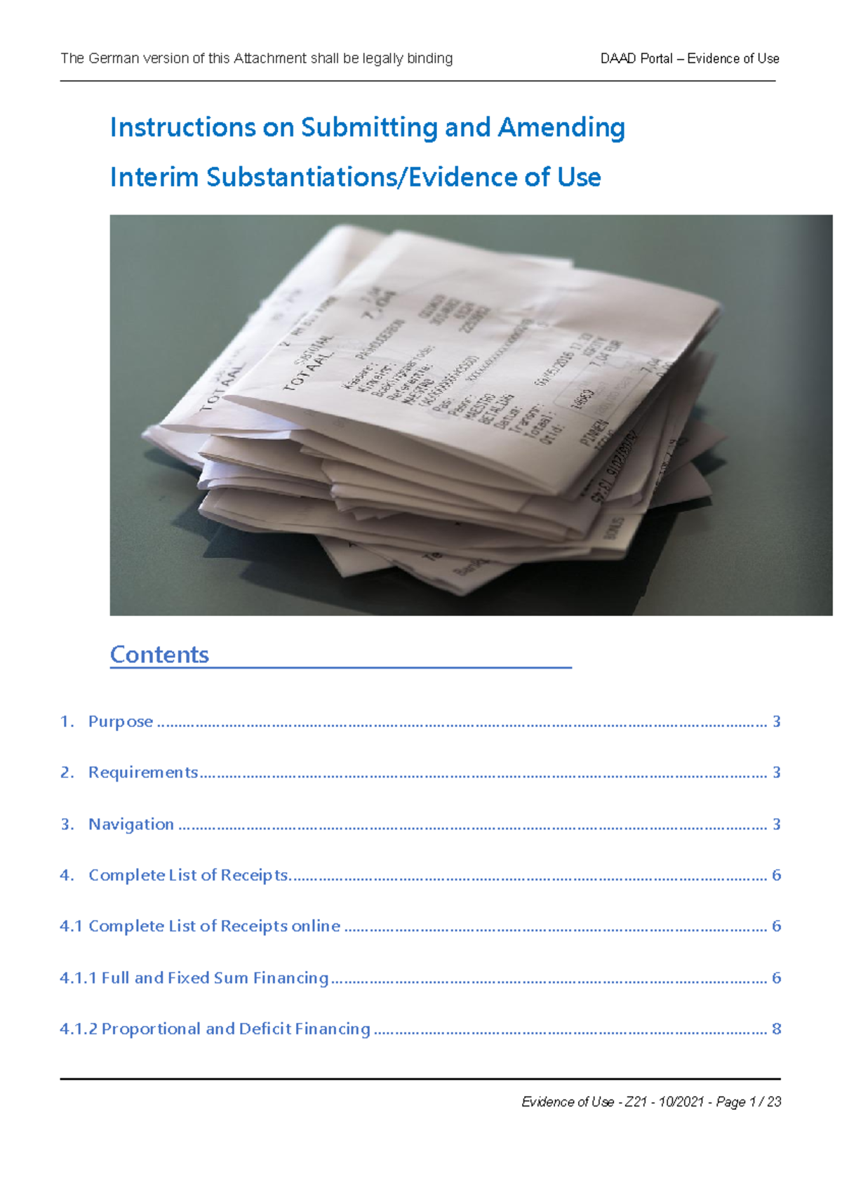 03 Evidence of Use - Notes - Instructions on Submitting and Amending ...