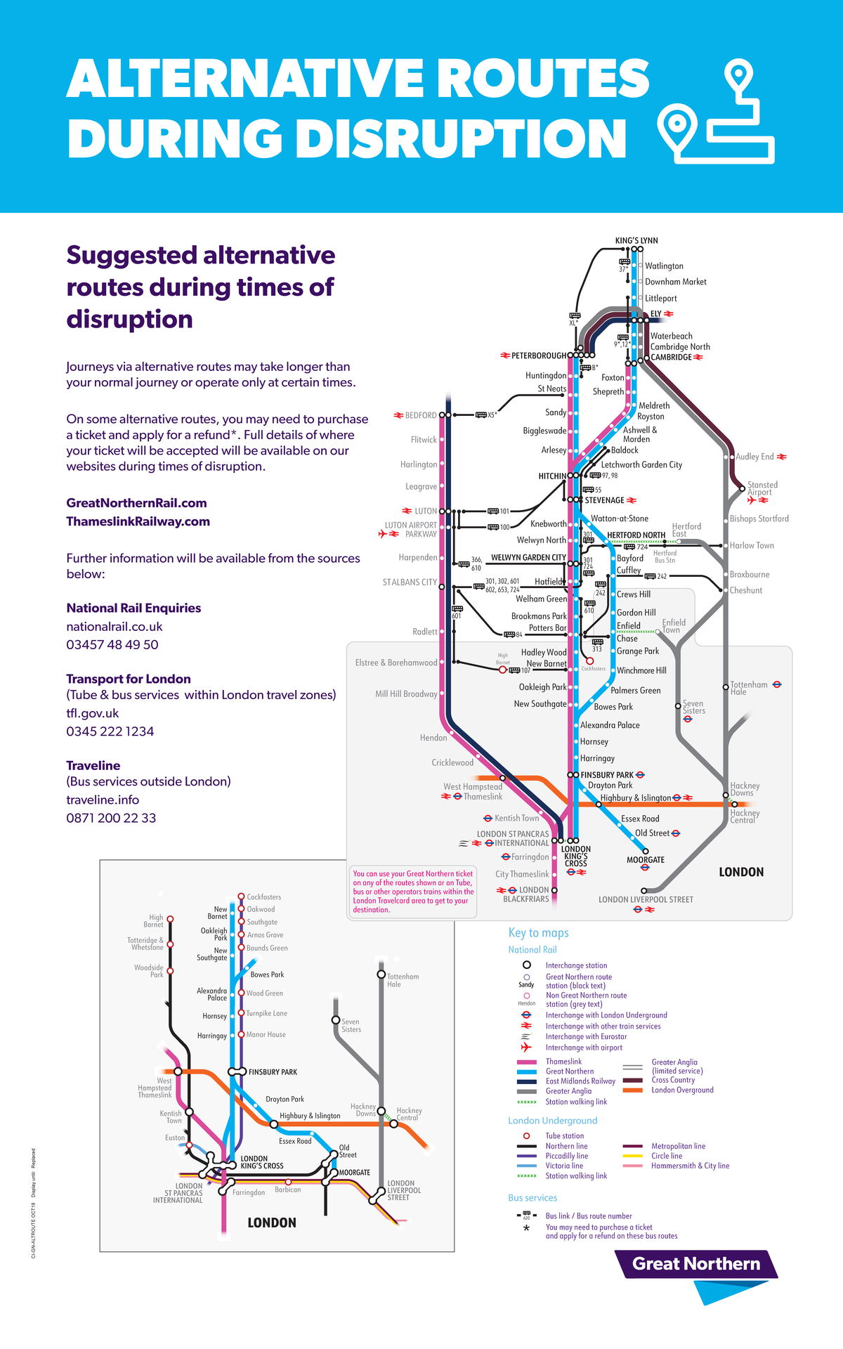CI-GN- Altroutes OCT19 - Suggested alternative routes during times of ...