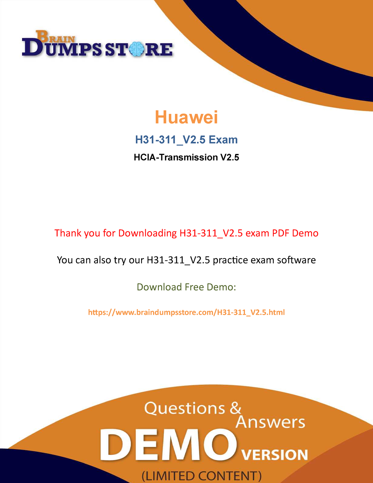 New H31-311_V2.5 Dumps Pdf