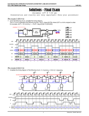 Notes - Unit 5 - ECE-2 78 : Digital Logic Design Fall 2016 Notes - Unit ...