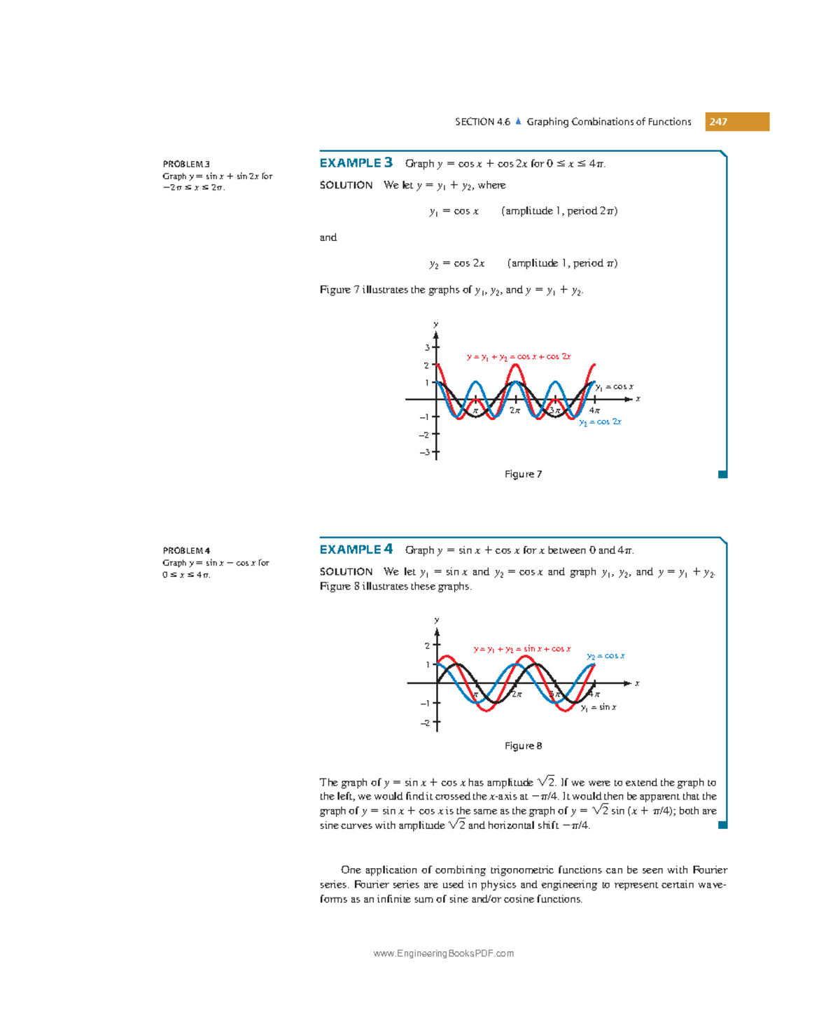 Trigonometry 7th edition pdf 34 - SECTION 4 Graphing Combinations of ...