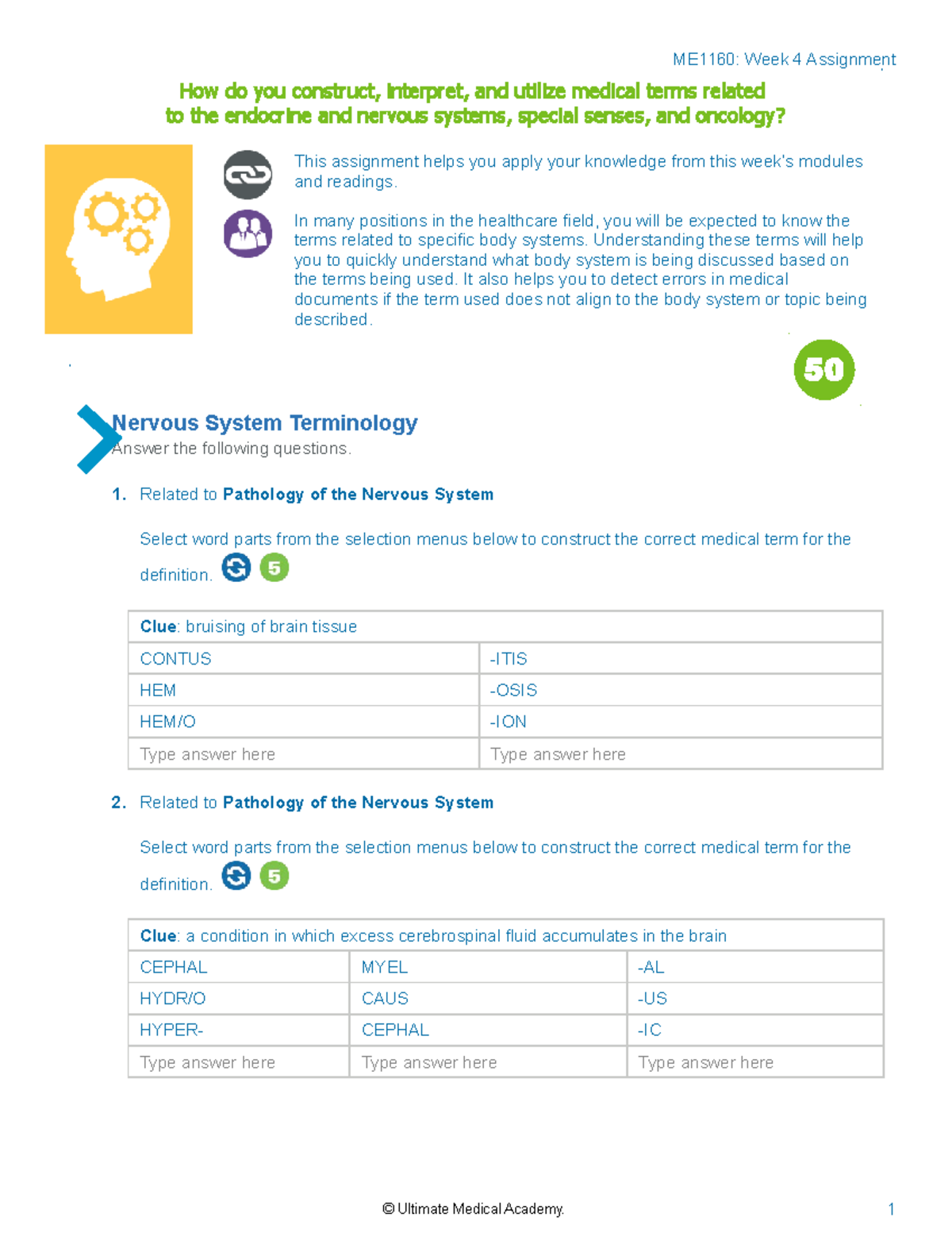 ME1160 Wk4 Assignment V02 - ME1160: Week 4 Assignment How Do You ...