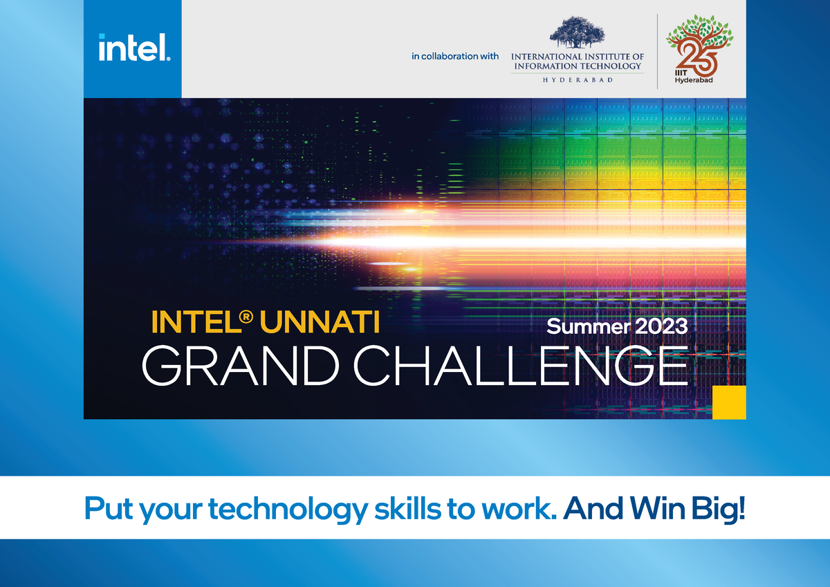 Intel Unnati Grand Challenge Brochure Summer 2023 07 Jul Summer 2023