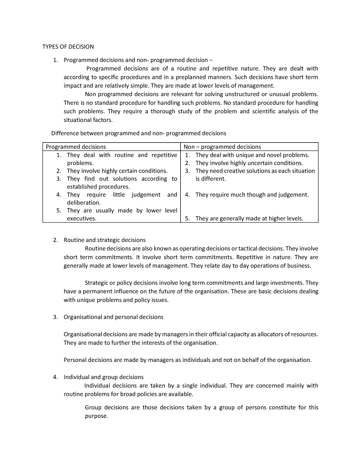 planning-12-study-note-types-of-decision-programmed-decisions-and