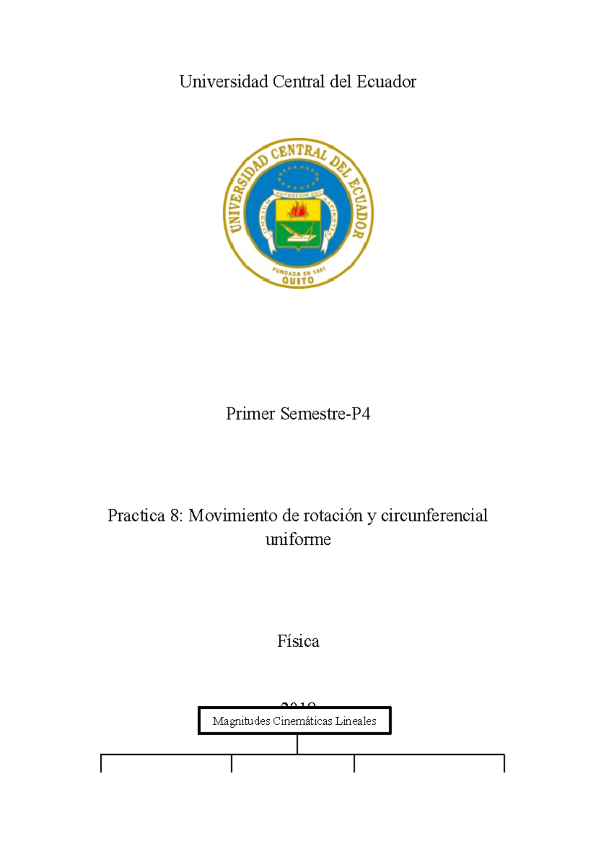 Practica 8 Movimiento de rotación y circunferencial uniforme ...