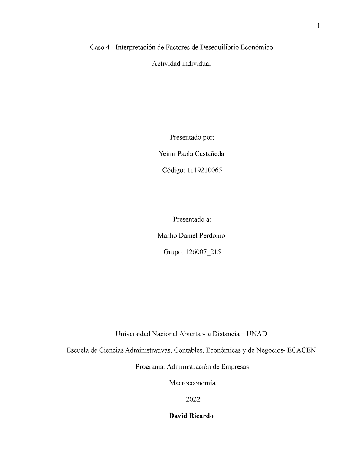 Caso 4- Interpretación de Factores de Desequilibrio Económico- Yeimi ...