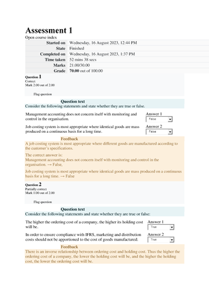 [Solved] UNISA 2024 MAC150124S1 Welcome Message Assessment 6 QUIZ ...