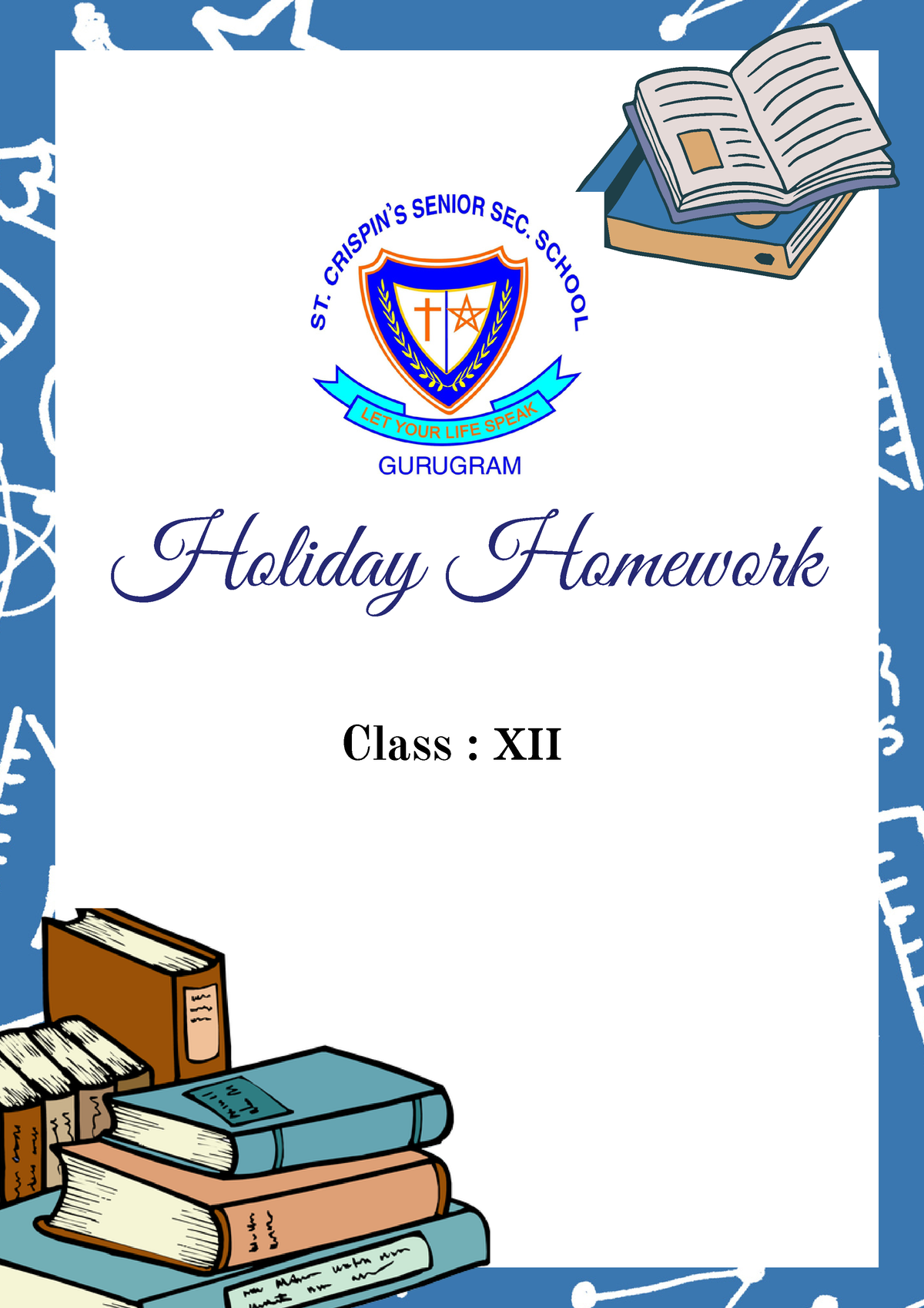 holiday homework for class 12 accountancy