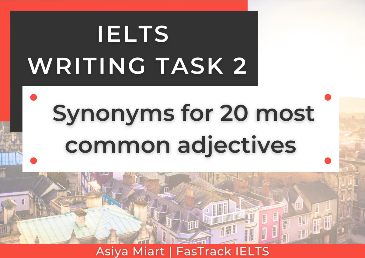 PDF Synonyms For 20 Most Common Adjectives In Ielts Common Adjective 