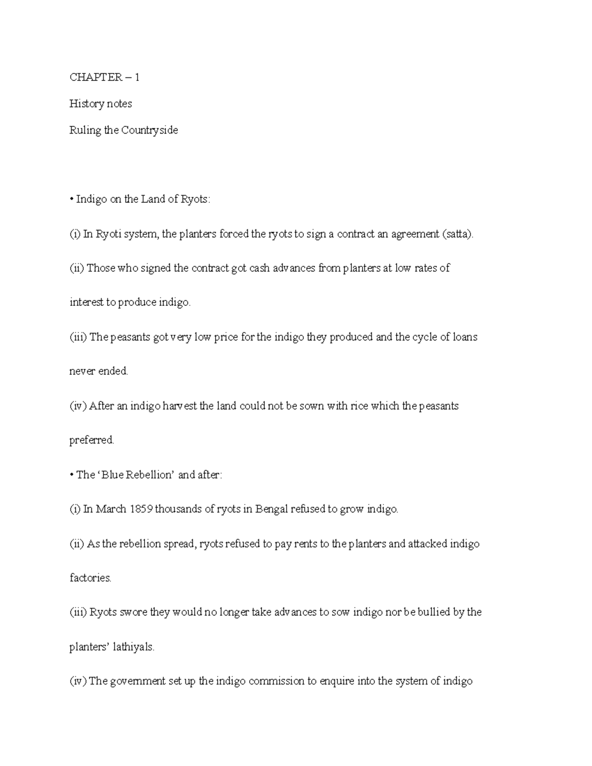 Chapter 3 History Notes 4 CHAPTER 1 History notes Ruling the