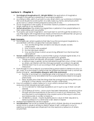 Lecture 2 Chapter 2 Textbook Outline - Lecture 2 – Chapter 2 ...