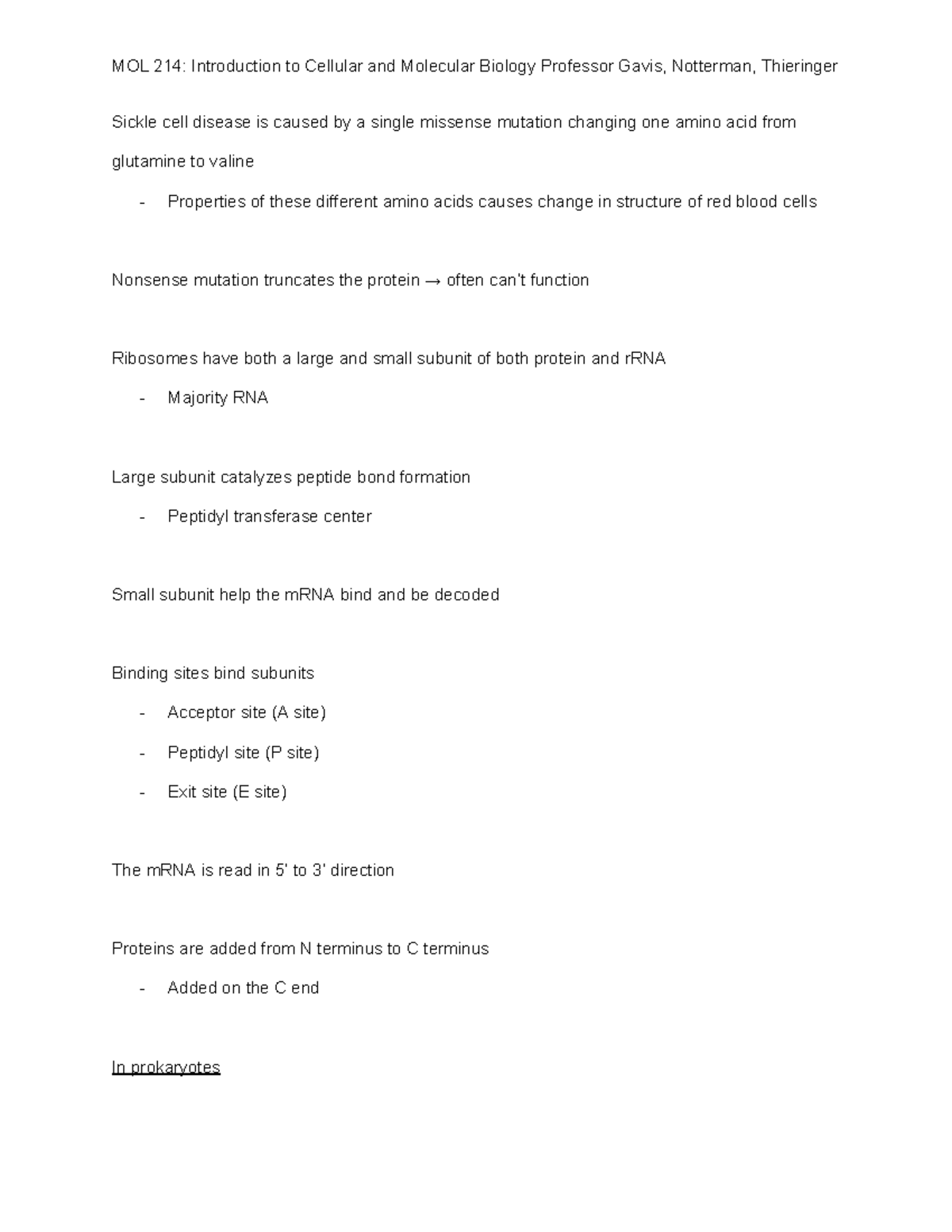 MOL 214 25 26 Google Docs MOL 214 Introduction To Cellular And   Thumb 1200 1553 