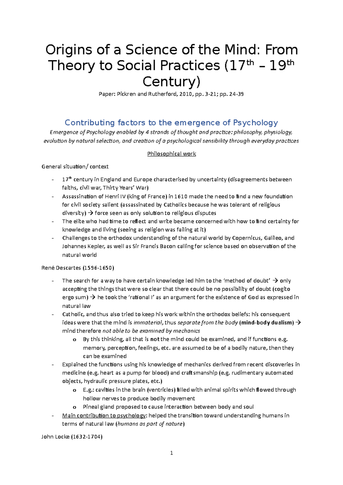 2 - Origins of a Science of the Mind - Origins of a Science of the Mind ...