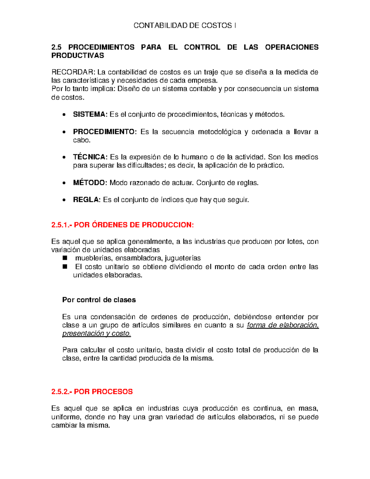 02 05 Procedimientos Para El Control De Las Operaciones Productivas 