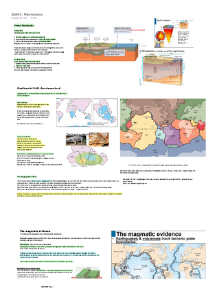 Geologic Processes - Enrichment notes - Front Cover. Earth from space ...