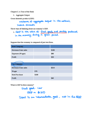 A05 ABC9E IM CH02 - Lecture notes 2 - Chapter 2 The Measurement and ...