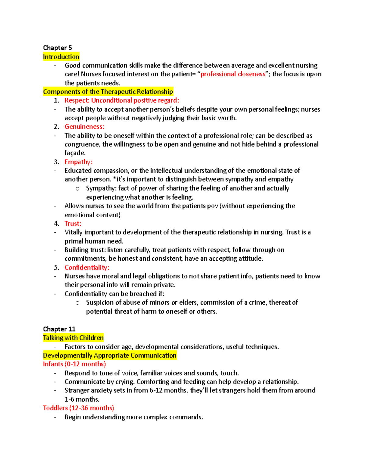 Chapter 5 and 11 Lecture Notes - Melhem - Chapter 5 Introduction - Good ...