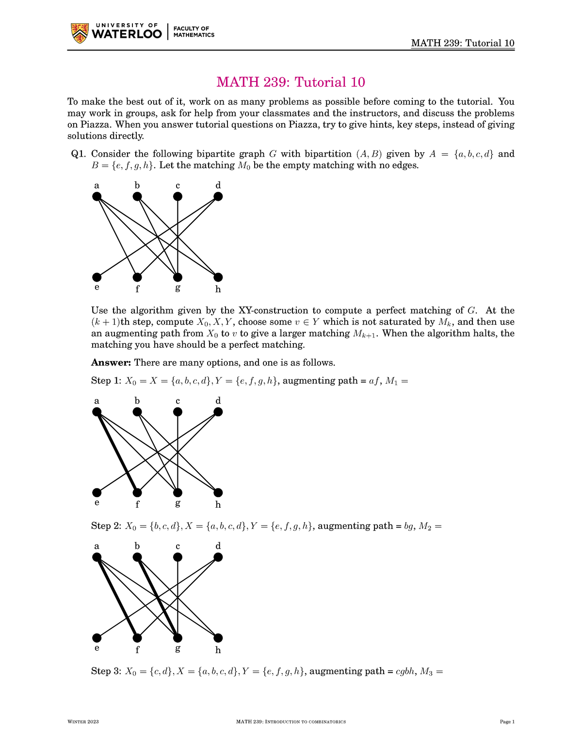 math 239 assignment solutions