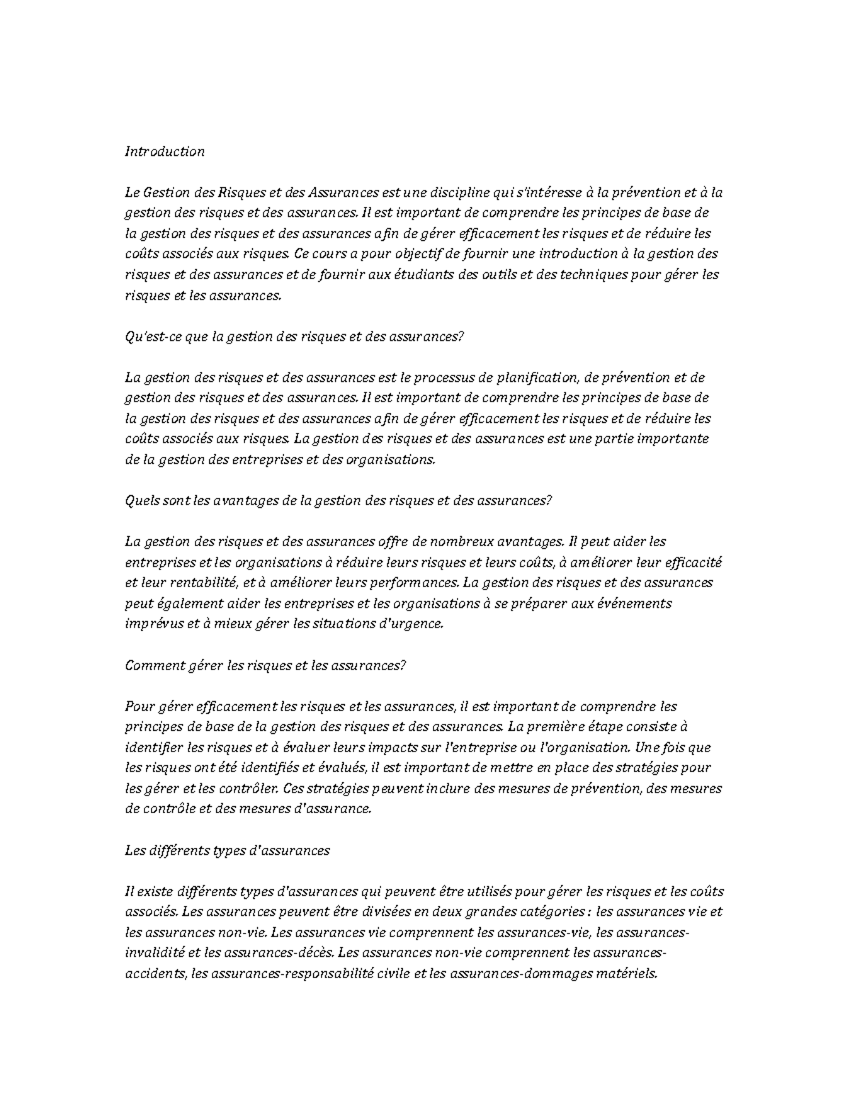 insurance-and-risk-management-study-notes-introduction-le-gestion-des