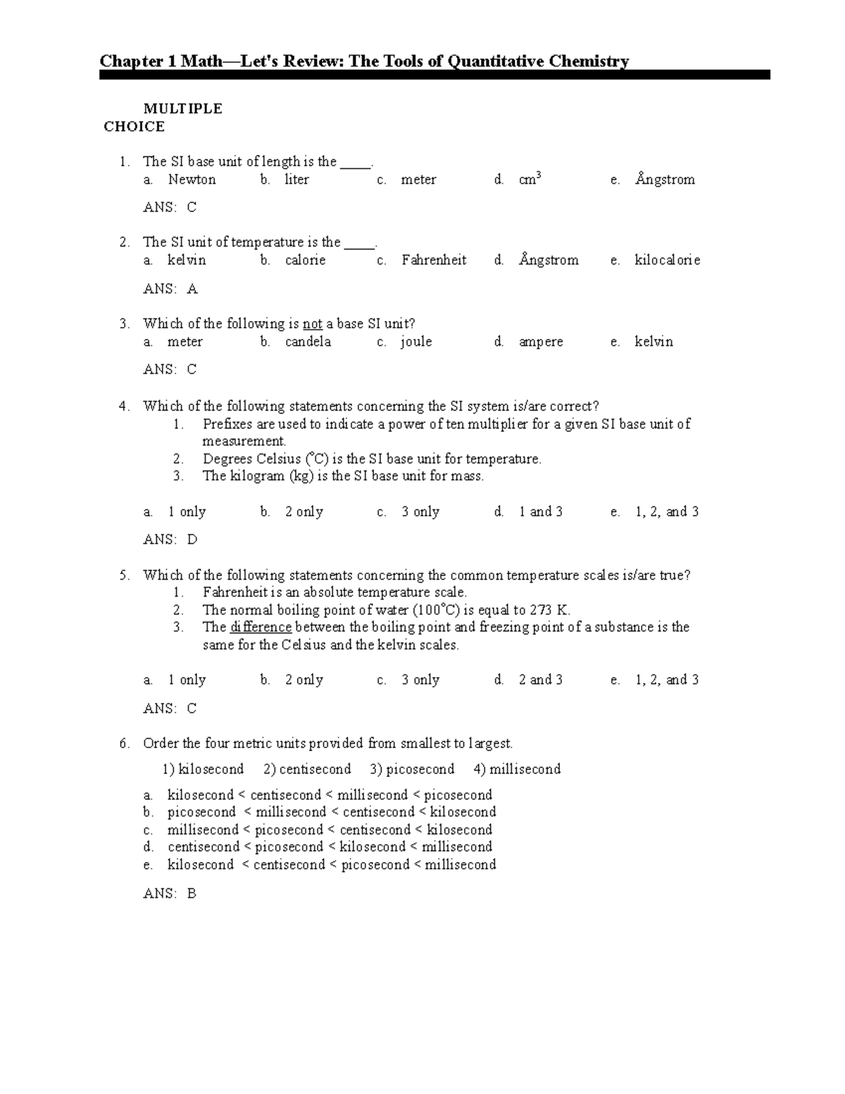 Chemistry Chemical Reactions Kotz9e Tb 01r Chapter 1 Studocu