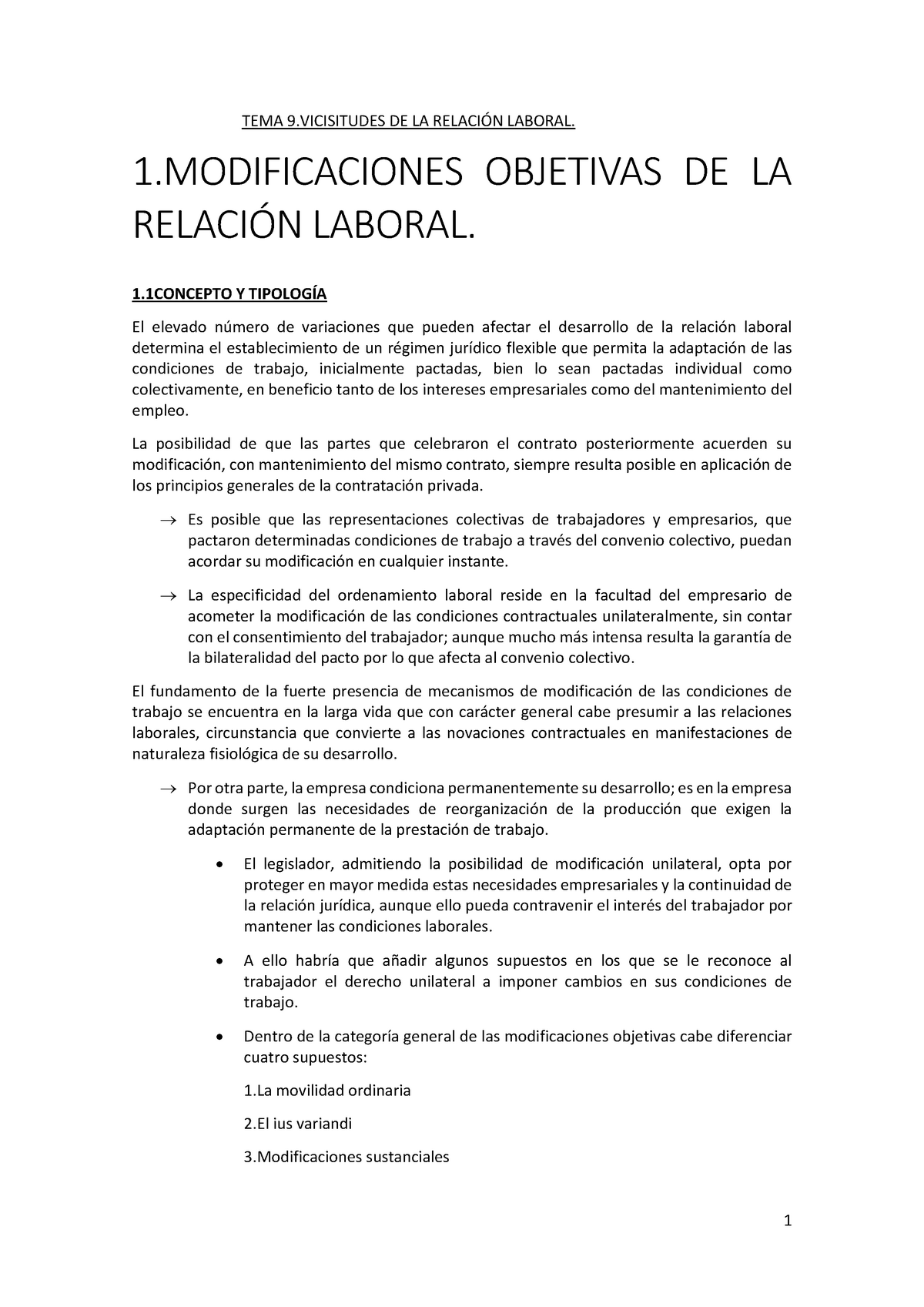 Tema Vicisitudes De Las Relaciones Laborales Warning Tt Undefined Function Warning