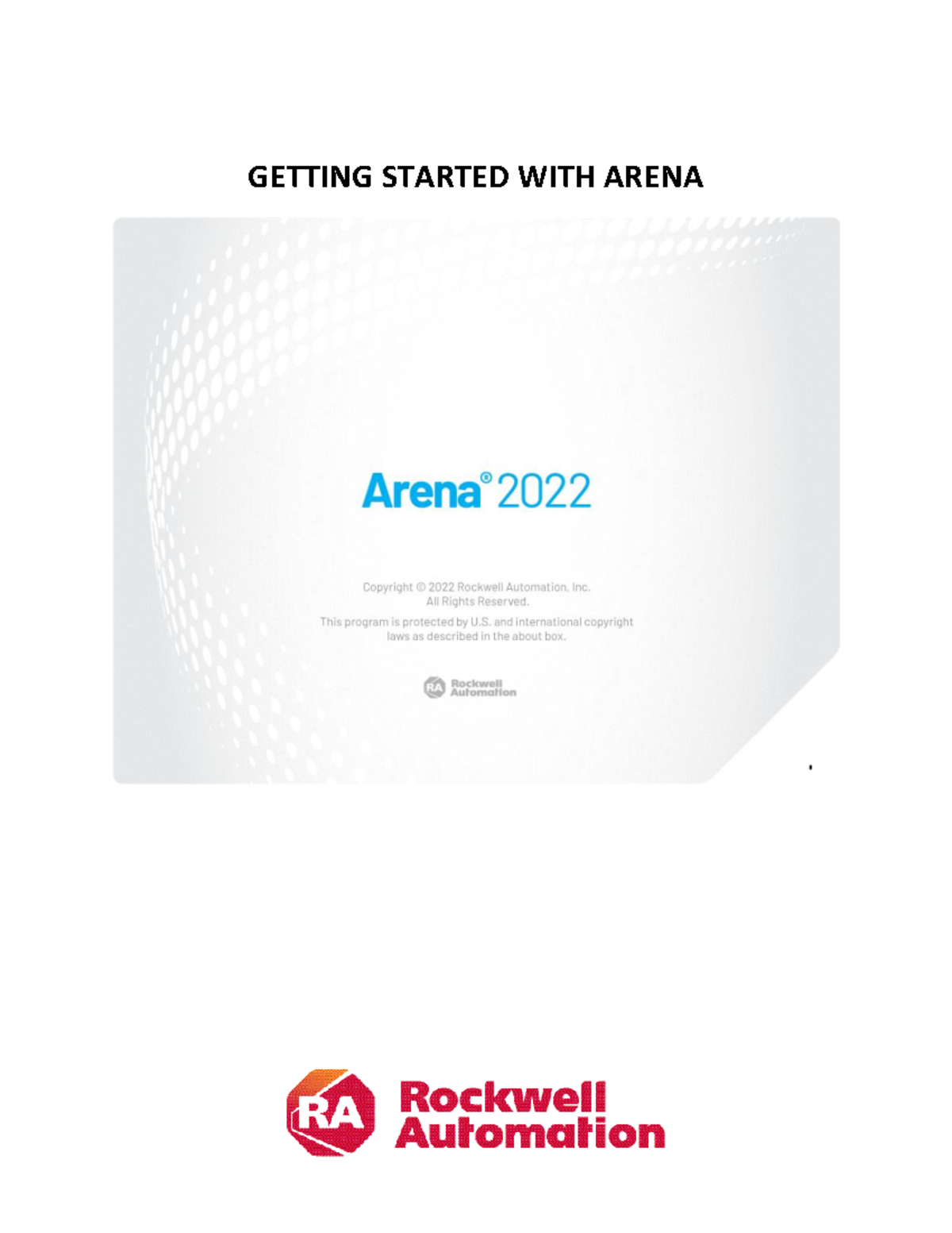 Getting Started with Arena - GETTING STARTED WITH ARENA CONTACT ...