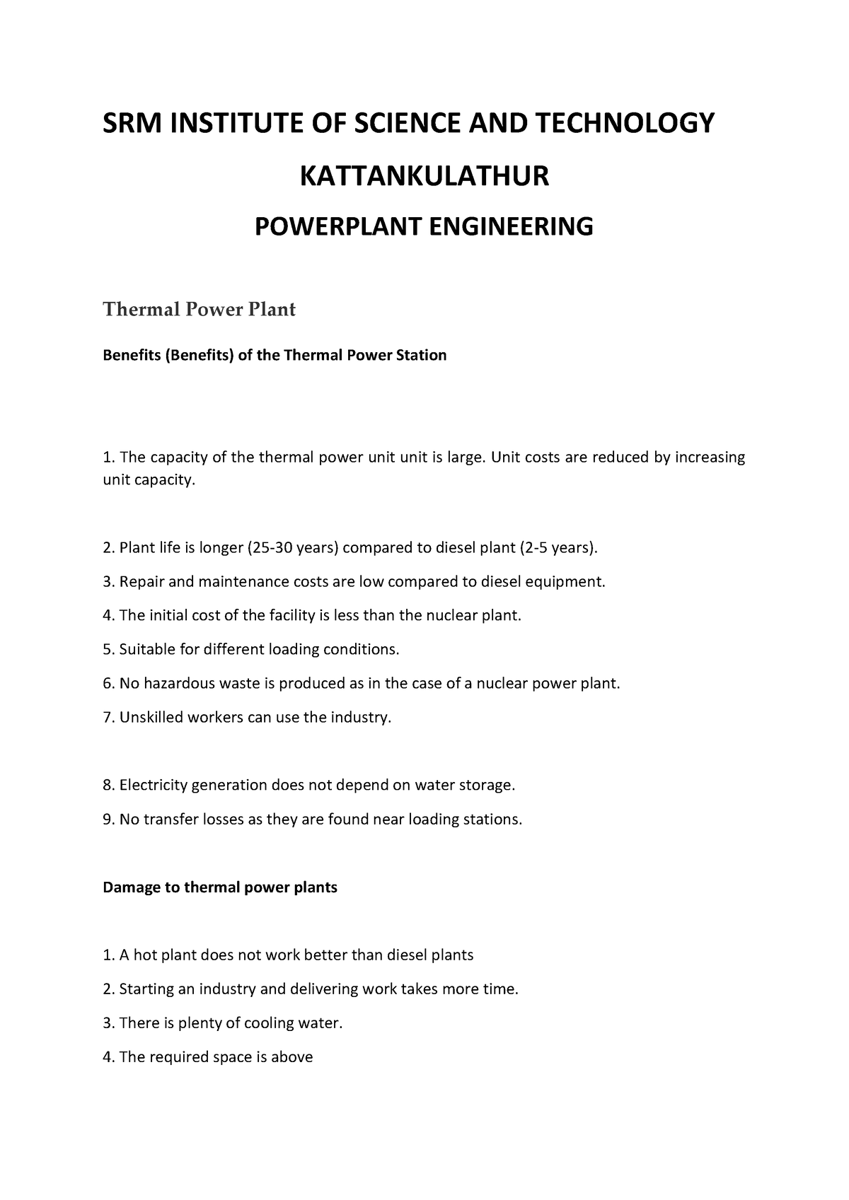 thermal-power-plant-lecture-notes-3-srm-institute-of-science-and