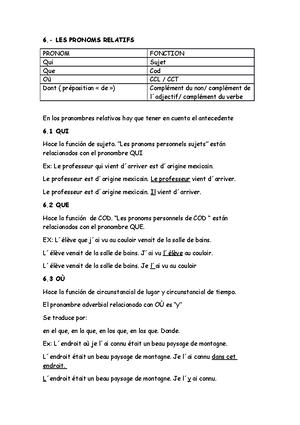 Exercices Cod Coi Hsudidifuf Exercices Les Pronoms Cod Et Coi