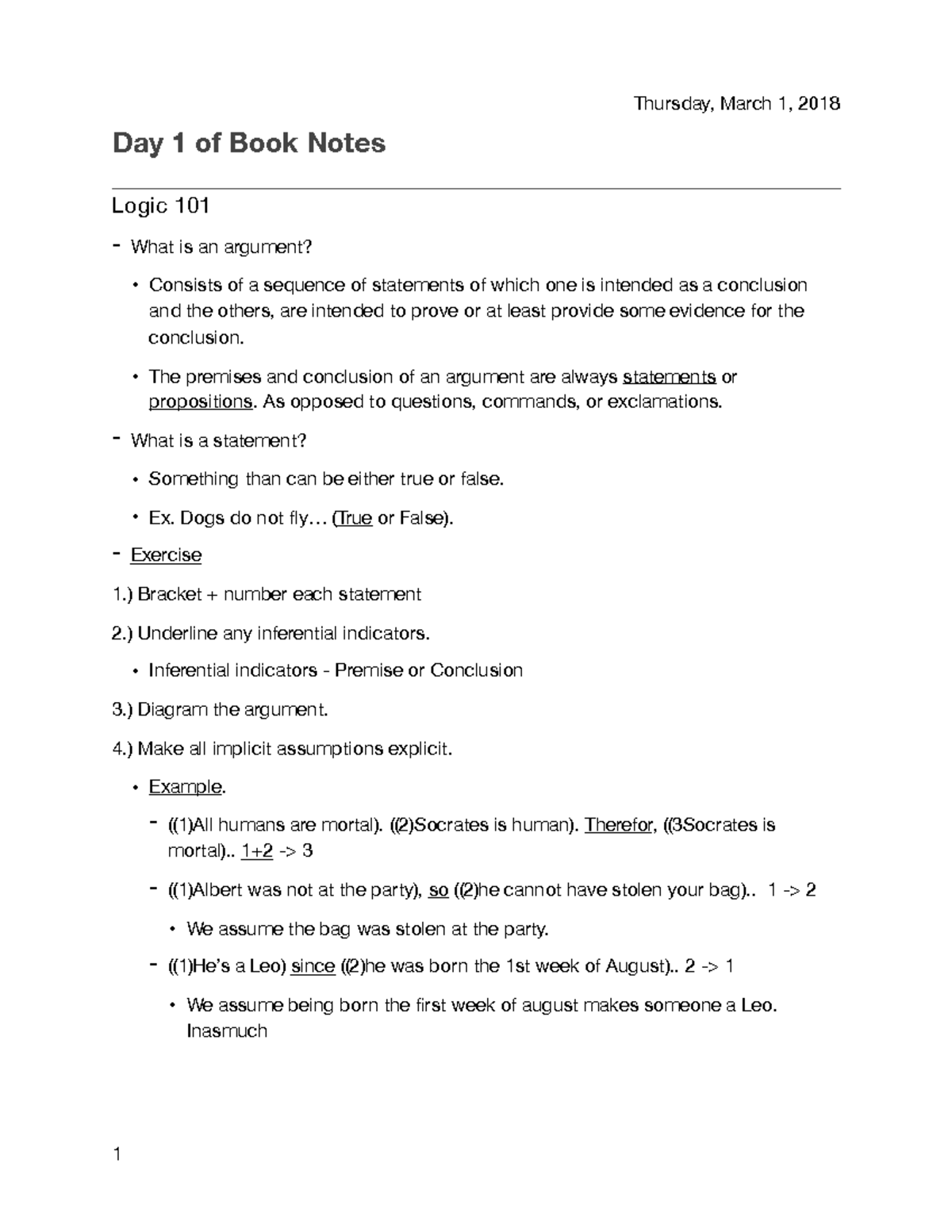 book-notes-1-introduction-to-logic-and-arguments-thursday-march-1