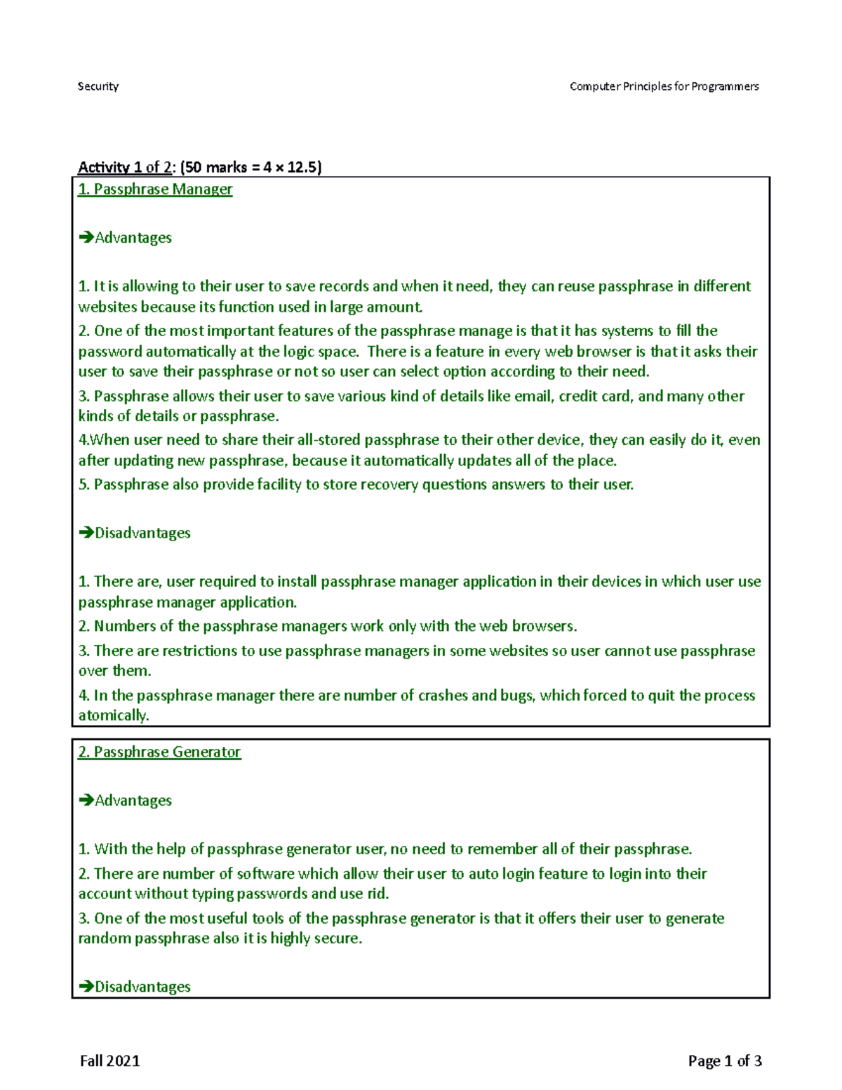 CPR Week10 Activity - Security Computer Principles for Programmers ...