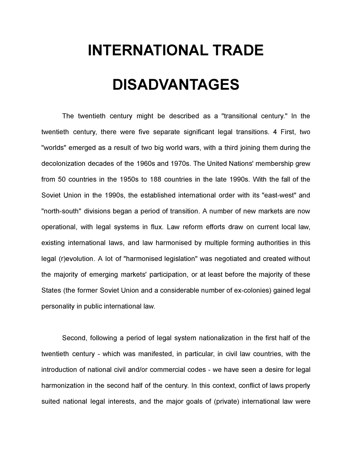 international-trade-disadvantages-international-trade-disadvantages