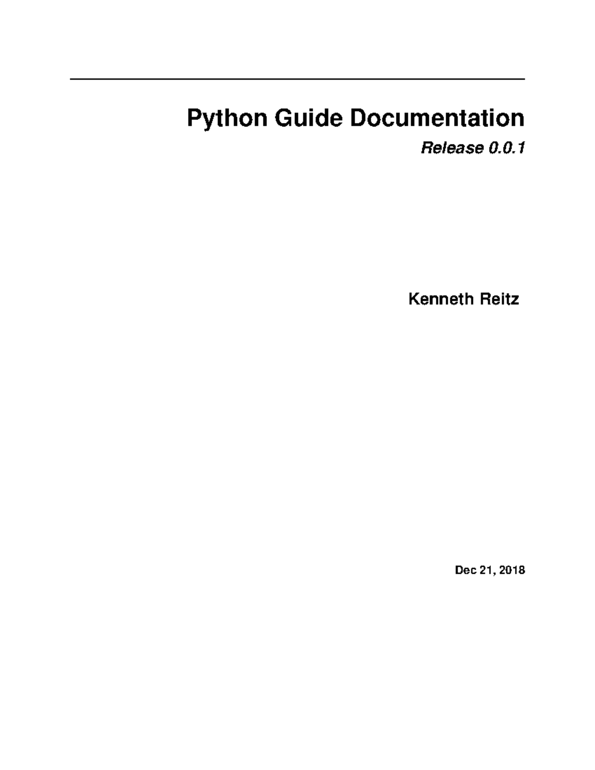 Python-guide - VERY USEFUL GUIDE - Python Guide Documentation Release 0 ...