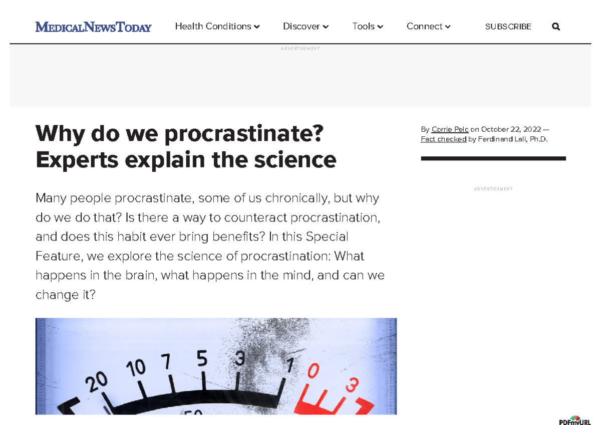 Https www medicalnewstoday com articles why-do-we-procrastinate-experts ...