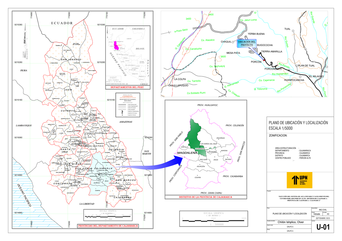 Plano DE Ubicacion Porcon ALTO Final J A E N S A N I G N A C I O C U
