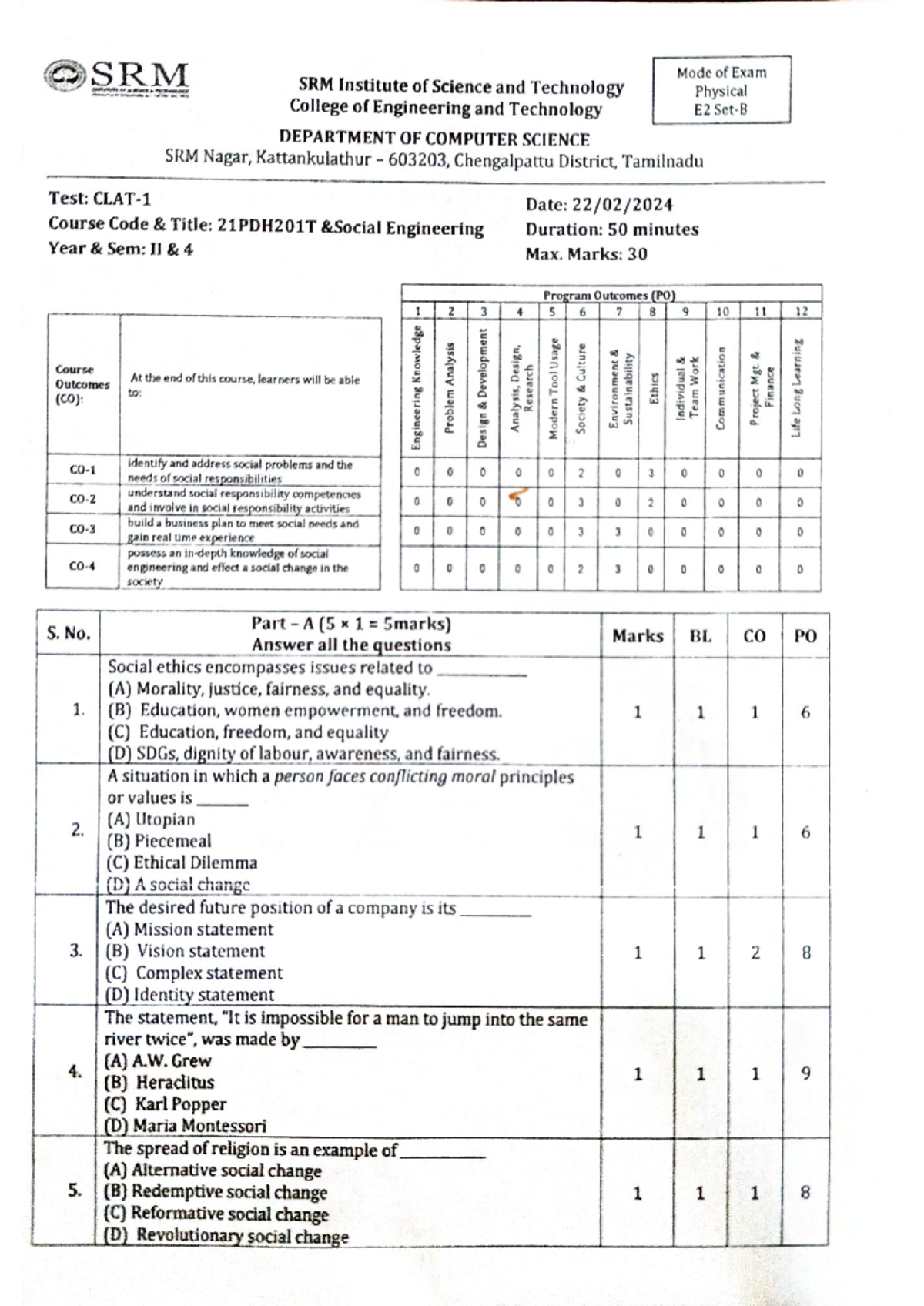 SE CT papers - Digital Signals Processing - Studocu