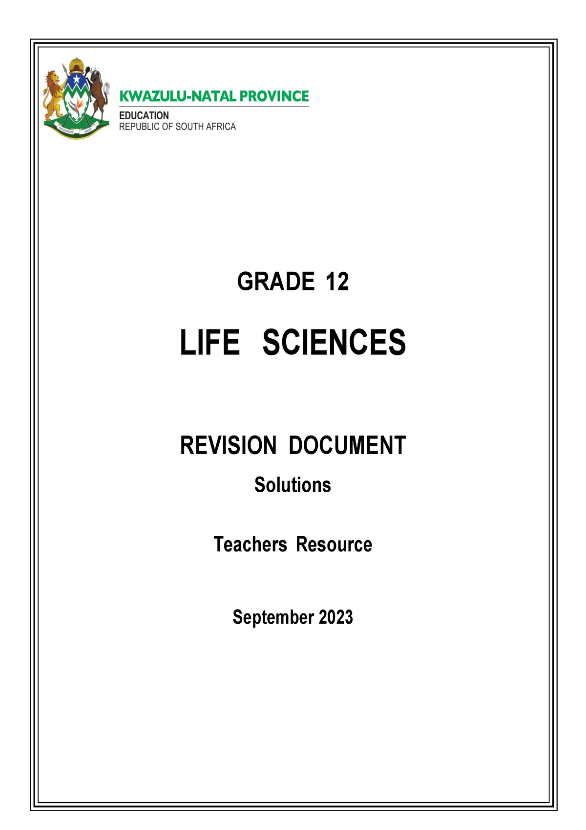 grade 12 assignment 2023 term 3 life sciences