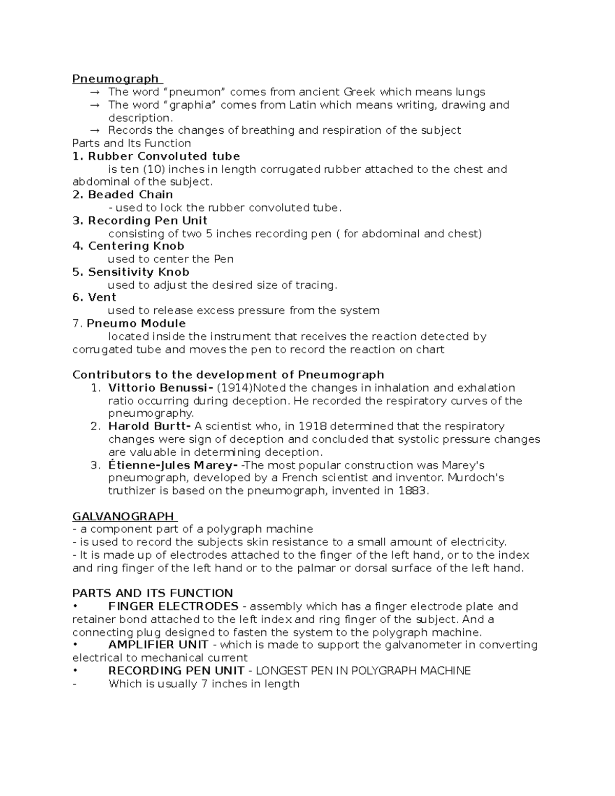 Reviewer Reports IN Polygraphy - Pneumograph The word “pneumon” comes ...