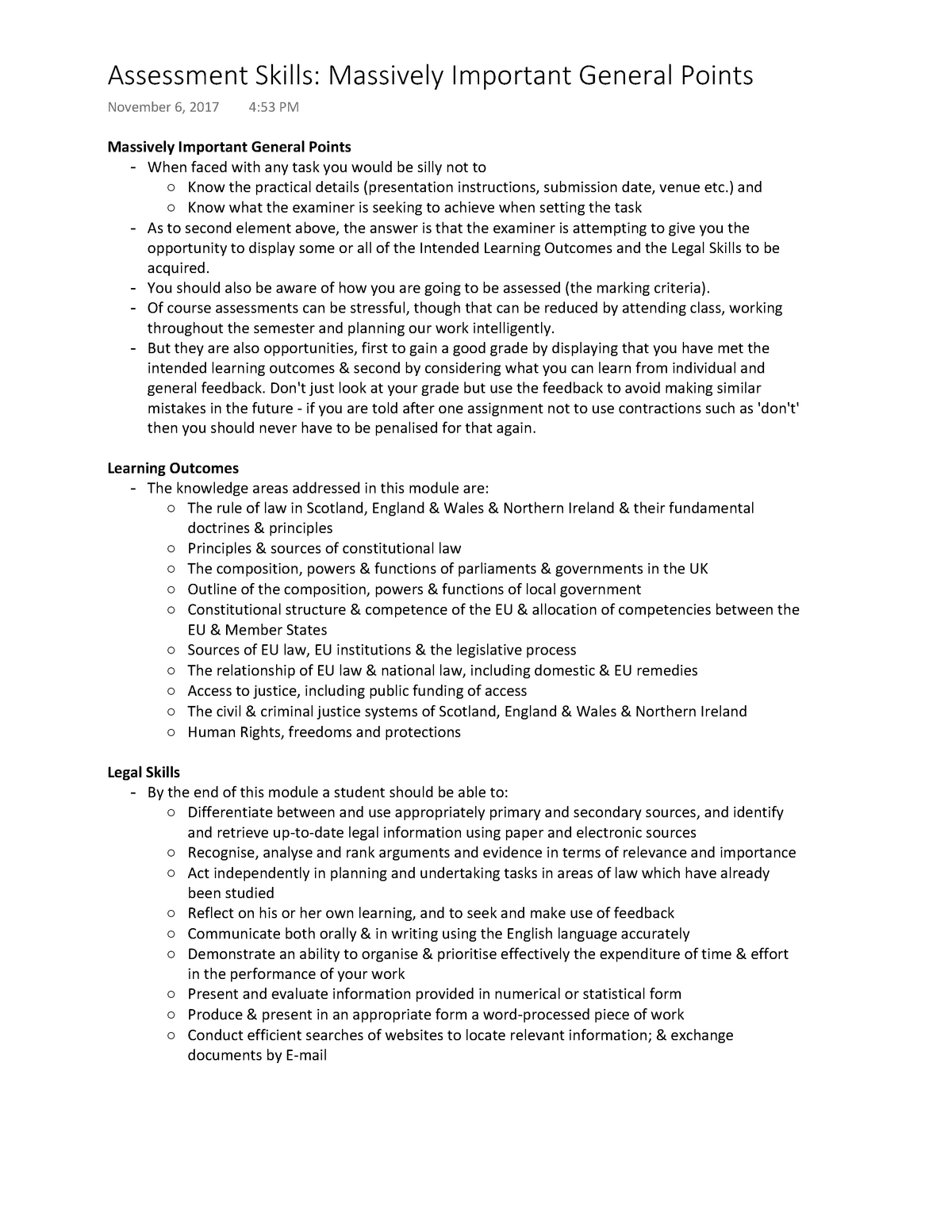 Foundations - Part 5 - Assessment - Assessment Skills: Massively ...