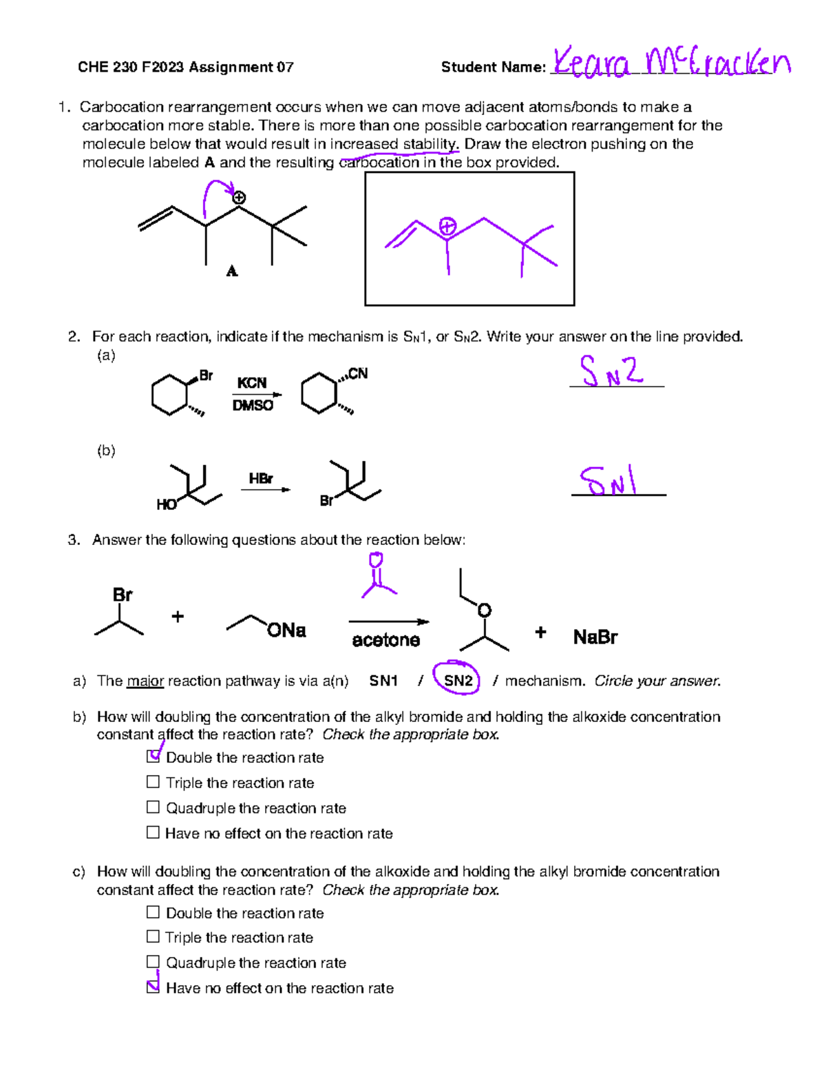 chapter 7 homework answer key