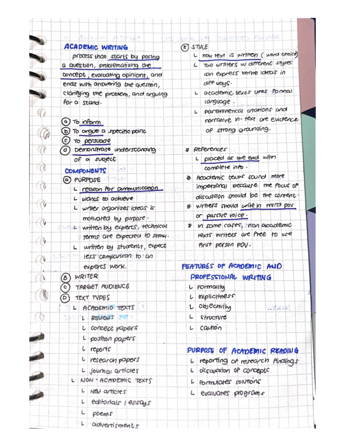 Academic- Writing - ACADEMIC WRITING E STYLE process that starts posing ...