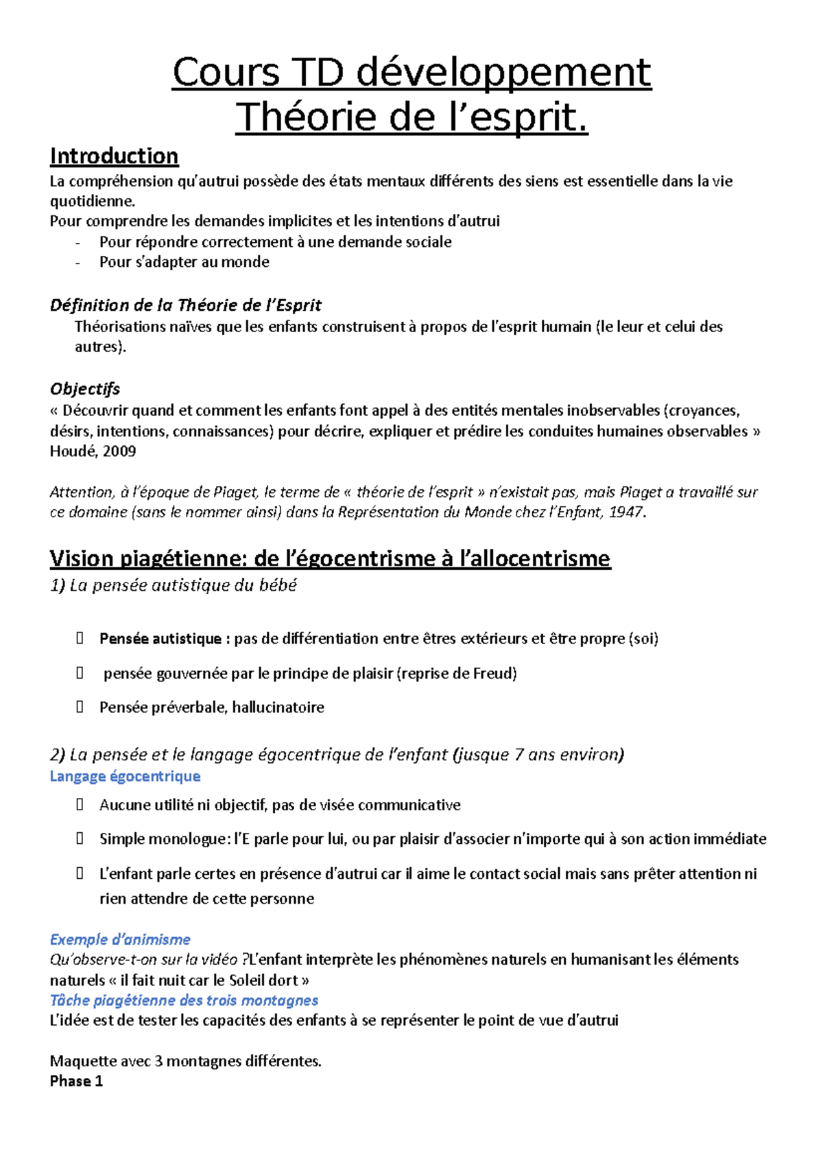 Cours TD Développement 3 Derniers Chapitre Sur 6 - Cours TD ...