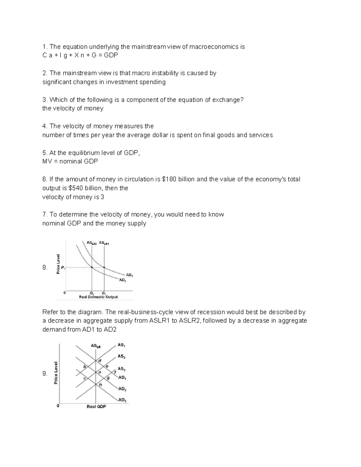 econ-chapter-19-review-the-equation-underlying-the-mainstream-view-of