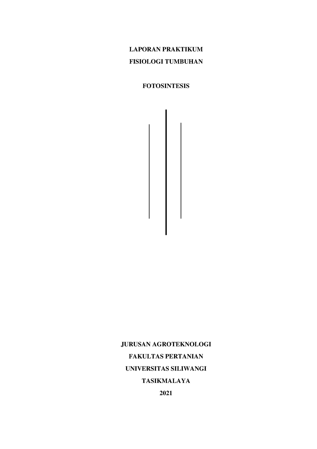 Laporan Praktikum Fotosintesis - LAPORAN PRAKTIKUM FISIOLOGI TUMBUHAN ...