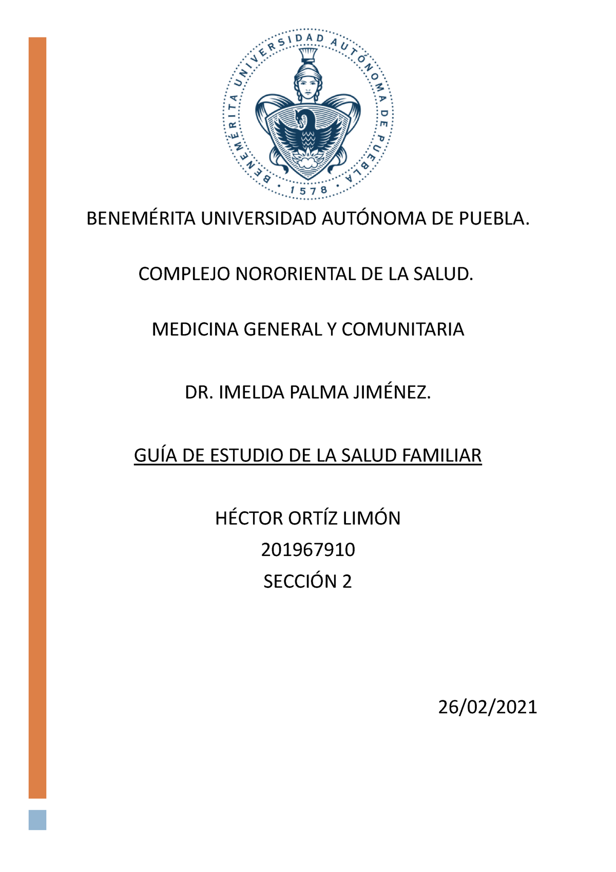 Benemé RITA Universidad AUTó NOMA DE Puebla - BENEMÉRITA UNIVERSIDAD ...